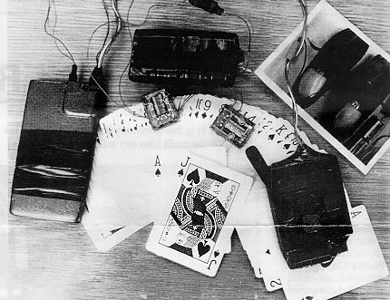 Keith Taft's Hidden Blackjack Computer
